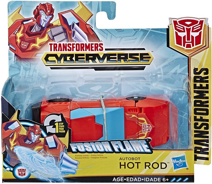 Transformers Cyberverse 1 Lépésben Átalakítható Hot Rod