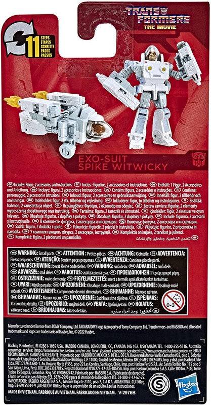 Transformers Studio Series Átalakítható Figura - Exo-Suit Spike Witwicky