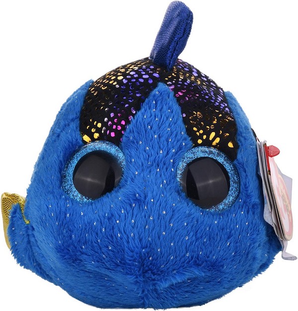 Ty Boos Aqua Kék Hal Plüss 15 cm