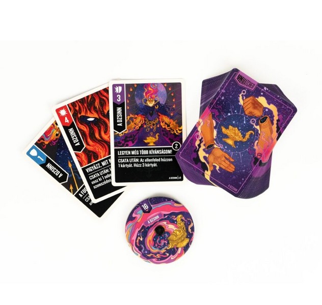 Unmatched: Houdini vs. A dzsinn társasjáték