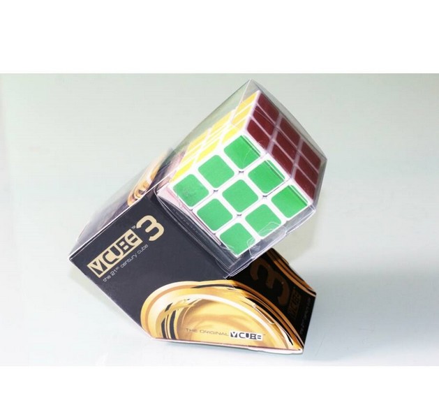 V-CUBE 3X3 Vesrsenykocka-Fehér, Egyenes