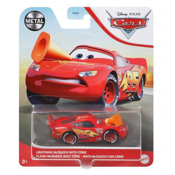 Verdák 3 kisautók - Villám McQueen bólyával