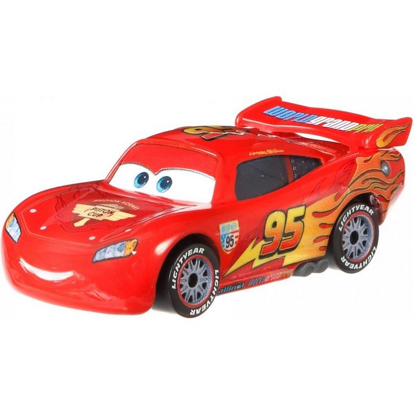 Verdák 3 kisautók - Lightning McQueen with racing wheels