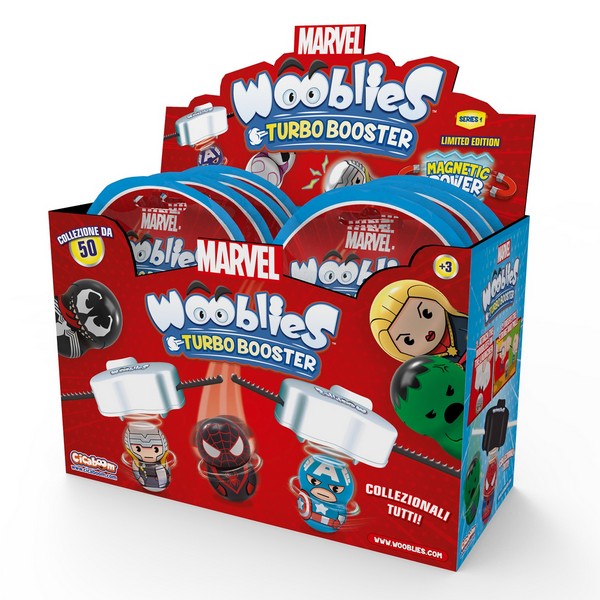 Wooblies Marvel Meglepetés Csomag 1 Figura Kilövővel
