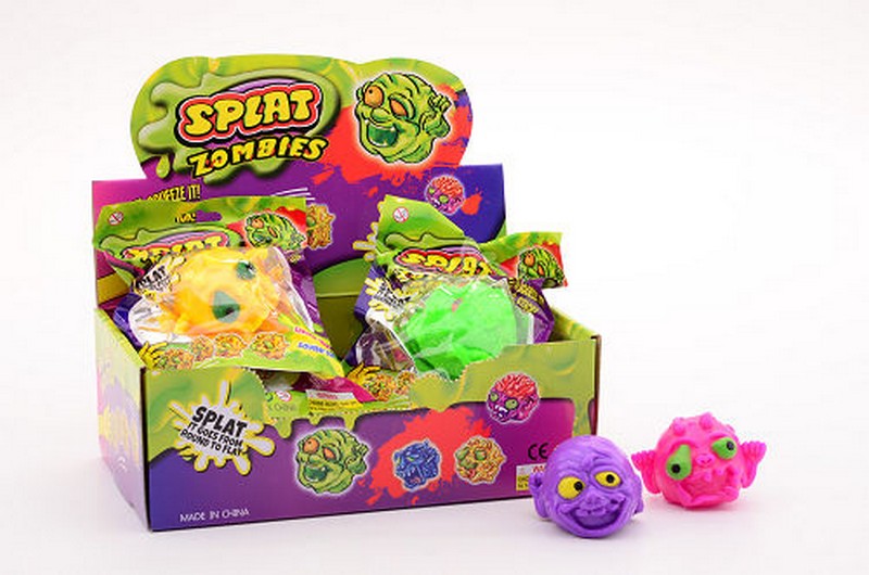 Zombi nyomkodós figura több színben