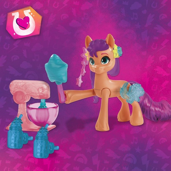 Én Kicsi Pónim Cutie Mark Magic Figura - Sunny Starscout