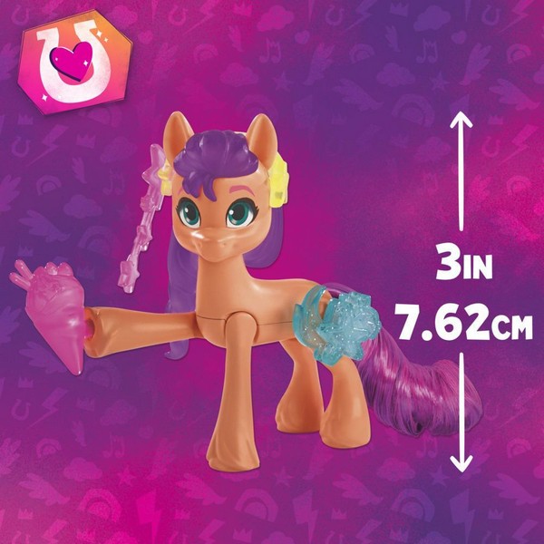 Én Kicsi Pónim Cutie Mark Magic Figura - Sunny Starscout