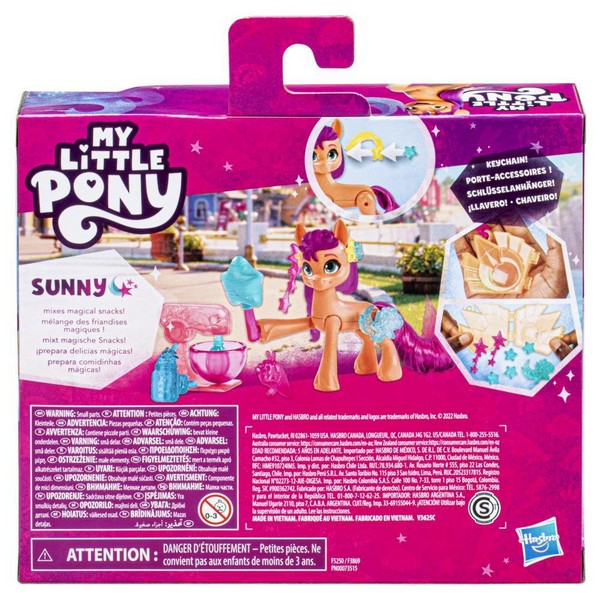 Én Kicsi Pónim Cutie Mark Magic Figura - Sunny Starscout