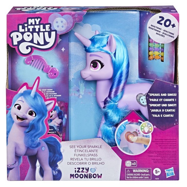 Én Kicsi Pónim Izzy Moonbow Interaktív Figura
