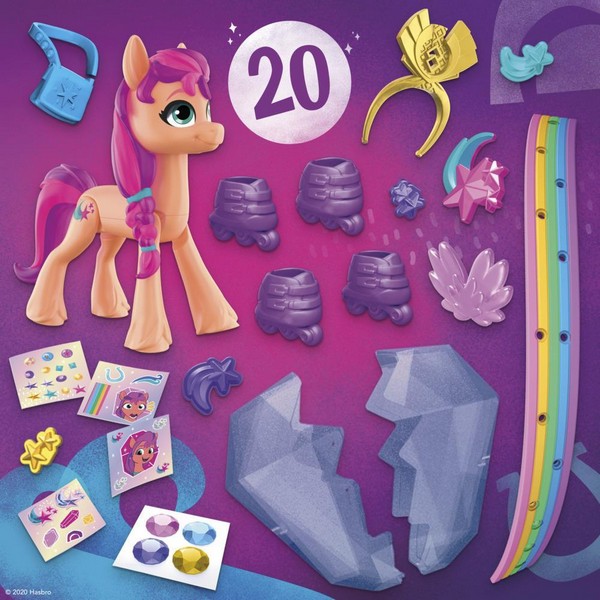 Én Kicsi Pónim Mozi Crystal Adventure görkoris Sunny Starscout
