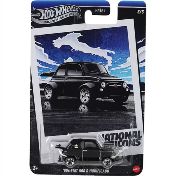 Hot Wheels Vintage Kisautó - 1960 Fiat 500 D Modificado