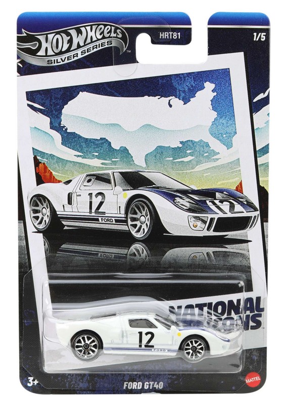 Hot Wheels Vintage Kisautó - Ford GT40