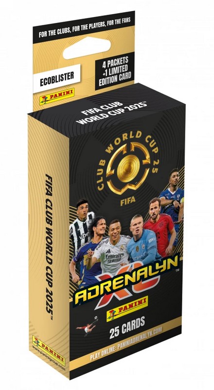 Panini FIFA Club World Cup 2025 Adrenalyn ECO Blister Focis Kártya