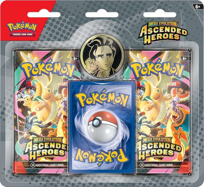 Pokémon TCG ME02.5 Mega Evolution Ascended Heroes - 2-Pack Blister