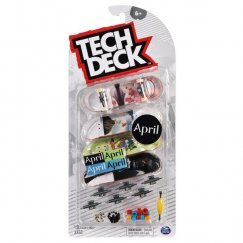 Tech Deck 4 db-os szett - April Tavasz