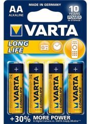 Varta Longlife AA Ceruzaelem 4 db