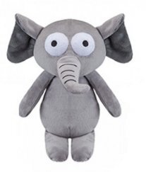 Boggle Eye Zoo Mix Plüss 18 cm - Elefánt