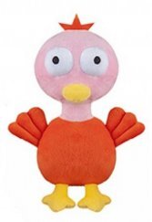 Boggle Eye Zoo Mix Plüss 18 cm - Flamingó