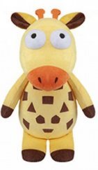 Boggle Eye Zoo Mix Plüss 18 cm - Zsiráf