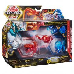Bakugan S5 Legends kollekció Cycloid,Arcleon, Nillious, Hydorous