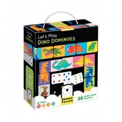 Banana Panda Kétoldalas Dominó - Dinók