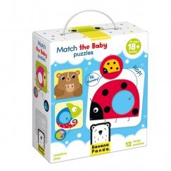 Banana Panda Párosító Játék - Állatbébik