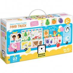Banana Panda Óriás Párosító Puzzle - Food Truck