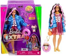 Barbie Extravagáns Baba - Kék Kockásinges