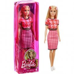 Barbie Fashionista Barátnők Baba - Rózsaszín Ruhában (169)