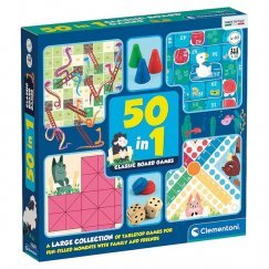 Clementoni 50 az 1-ben Klasszikus családi társasjáték