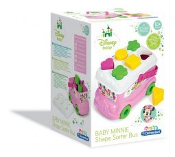 Clementoni Baby formabedobó Minnie autóbusz