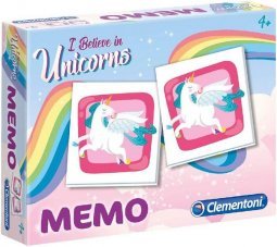 Clementoni Memóriajáték - Unikornis