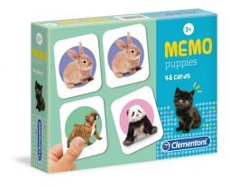 Clementoni Memóriajáték - Állatkölykök