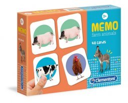 Clementoni Memóriajáték - Állatok A Farmról