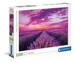 Clementoni Puzzle 1000 db HQC - Levendulamező