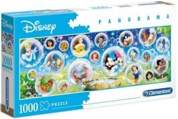 Clementoni Puzzle 1000 db-os Panoráma -Disney klasszikusok