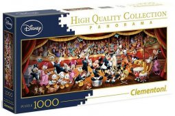 Clementoni Puzzle 1000 db-os Panoráma - Disney mesehősök