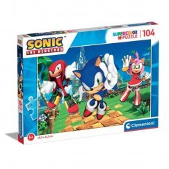 Clementoni Puzzle 104 db Supercolor - Sonic