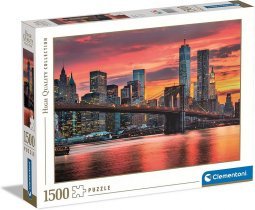 Clementoni Puzzle 1500 db HQC - East River At Dusk