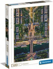 Clementoni Puzzle 1500 db HQC - Flying Over Paris