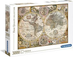 Clementoni Puzzle 3000 db HQC - Old Map