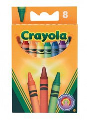 Crayola 8 db standard viaszkréta