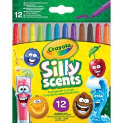 Crayola 12 db Illatos csavarozható zsírkréta