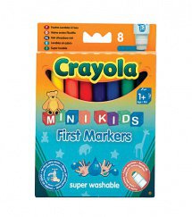Crayola 8 db tompa hegyű vastag lemosható filctoll