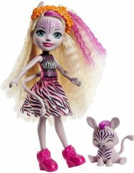 Enchantimals válogatás baba állatkával Zadie Zebra
