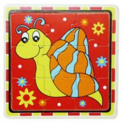 Puzzle 9 db-os, csigás