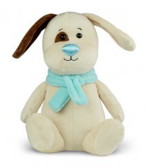 Fényes Orrú Plüss Kutya 25 cm