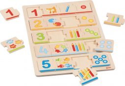 Goki Fa Oktató Puzzle - Számolni Tanulok