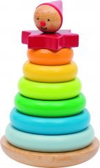 Goki Peppo Gyűrűpiramis 19 cm