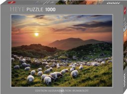 HEYE Puzzle 1000 db - Sheep and Volcanoes